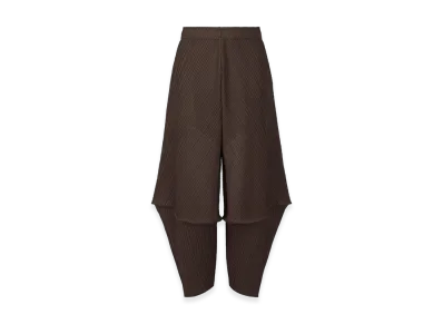 PLEATS PLEASE ISSEY MIYAKE Leap "Dark Brown"
