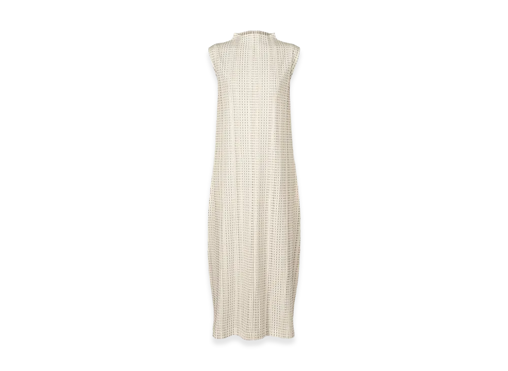 PLEATS PLEASE ISSEY MIYAKE Cotton Skip "White"