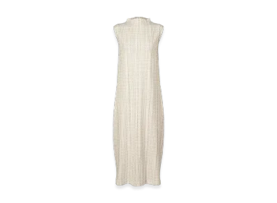 PLEATS PLEASE ISSEY MIYAKE Cotton Skip "White"