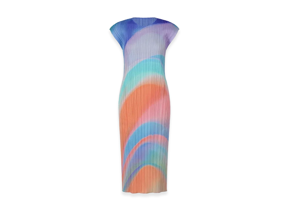 PLEATS PLEASE ISSEY MIYAKE Groove "Blue"