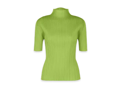 PLEATS PLEASE ISSEY MIYAKE Lucid Pleats "Yellow Green"