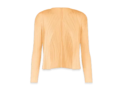 PLEATS PLEASE ISSEY MIYAKE Lucid Pleats "Cream Yellow"