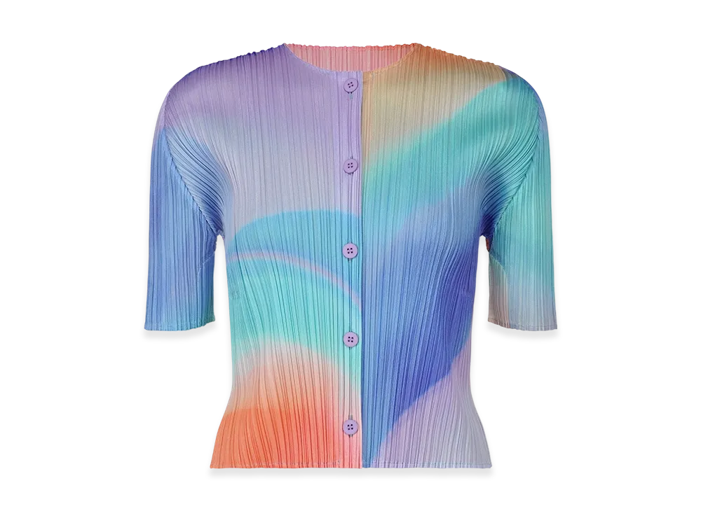 PLEATS PLEASE ISSEY MIYAKE Groove "Blue"