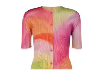 PLEATS PLEASE ISSEY MIYAKE Groove "Bright Pink"
