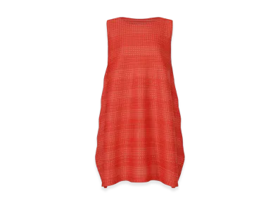 PLEATS PLEASE ISSEY MIYAKE Cotton Skip "Red"
