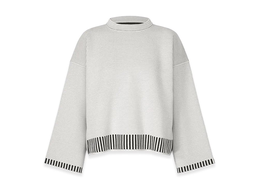 PLEATS PLEASE ISSEY MIYAKE Tempo Knit "White"