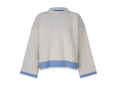 PLEATS PLEASE ISSEY MIYAKE Tempo Knit "Light Gray"