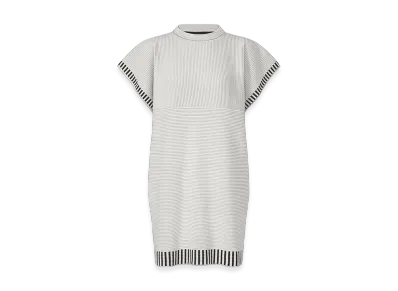 PLEATS PLEASE ISSEY MIYAKE Tempo Knit "White"