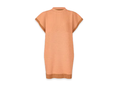 PLEATS PLEASE ISSEY MIYAKE Tempo Knit "Coral Pink"
