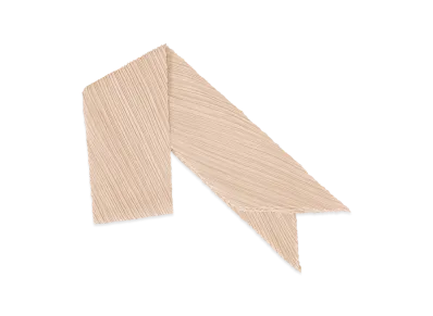 PLEATS PLEASE ISSEY MIYAKE Monthly Scarf July "Light Beige"