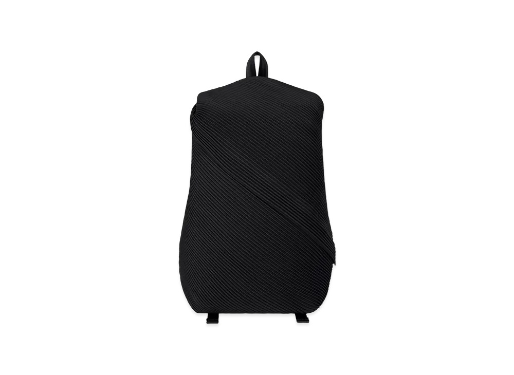 PLEATS PLEASE ISSEY MIYAKE Bias Pleats Backpack "Black"