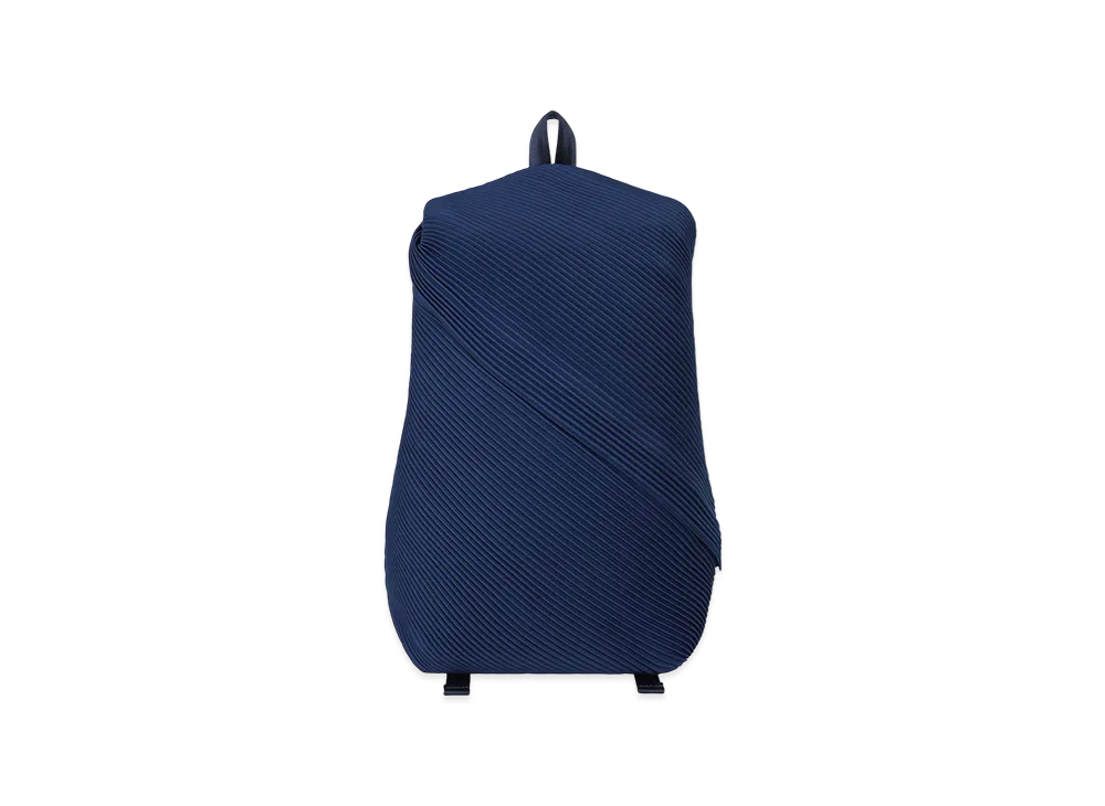 PLEATS PLEASE ISSEY MIYAKE Bias Pleats Backpack "Blue"