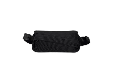 PLEATS PLEASE ISSEY MIYAKE Bias Pleats Waistbag "Black"