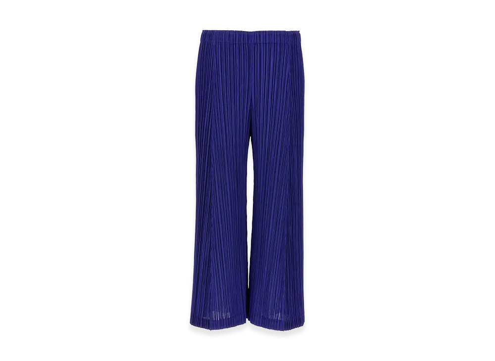 PLEATS PLEASE ISSEY MIYAKE Women's Thicker Bottoms Pants "Blue"