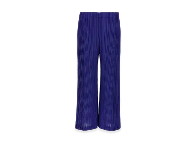 PLEATS PLEASE ISSEY MIYAKE Women's Thicker Bottoms Pants "Blue"
