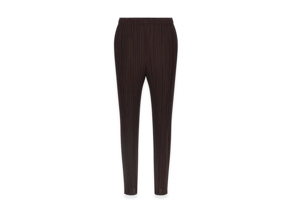 PLEATS PLEASE ISSEY MIYAKE Women's Monthly Colors July Pants "Brown"