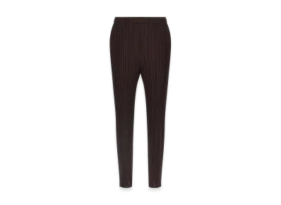 PLEATS PLEASE ISSEY MIYAKE Women's Monthly Colors July Pants "Brown"