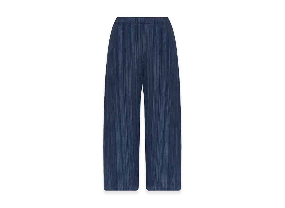 PLEATS PLEASE ISSEY MIYAKE Women's Mellow Pleats Pants "Blue"