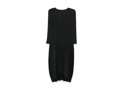 PLEATS PLEASE ISSEY MIYAKE Women's Monthly Colors October Dress "Black"