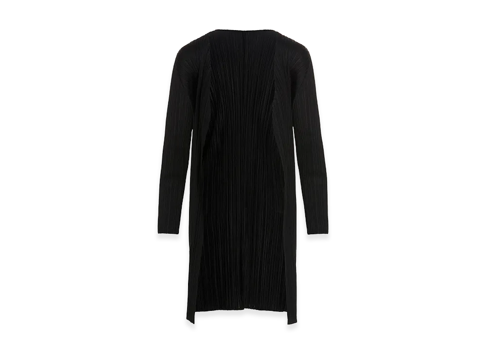 PLEATS PLEASE ISSEY MIYAKE Women's Basics Cardigan "Black"