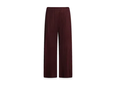 PLEATS PLEASE ISSEY MIYAKE Women's Trousers "Red"
