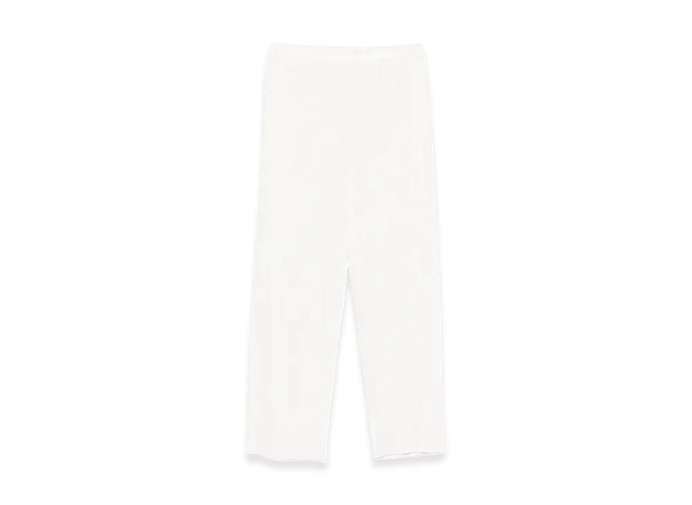 PLEATS PLEASE ISSEY MIYAKE Women's Monthly Colors February Pants "White"