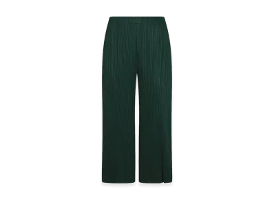 PLEATS PLEASE ISSEY MIYAKE Women's Trousers "Green"