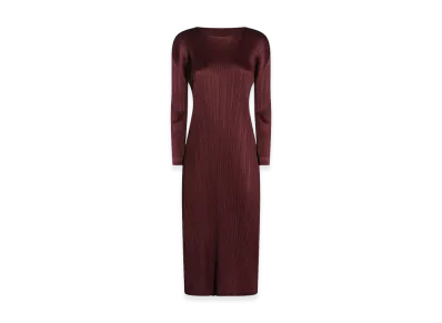 PLEATS PLEASE ISSEY MIYAKE Women's Dresses "Red"
