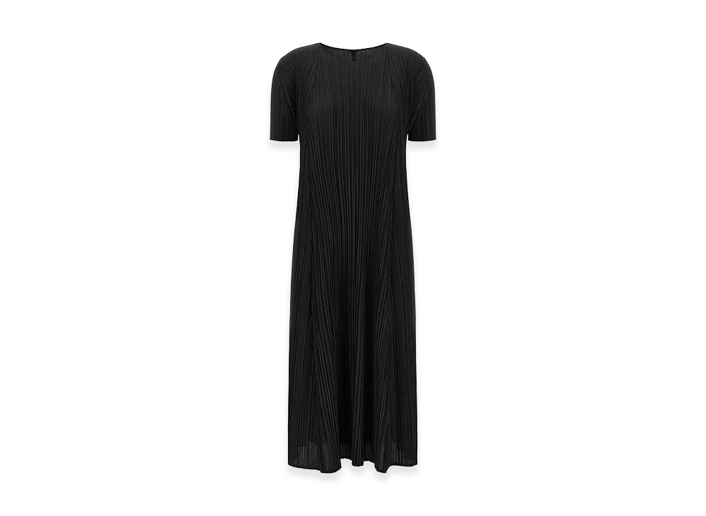 PLEATS PLEASE ISSEY MIYAKE Women's Mellow Pleats Dress "Black"