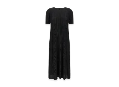 PLEATS PLEASE ISSEY MIYAKE Women's Mellow Pleats Dress "Black"