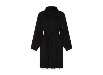 PLEATS PLEASE ISSEY MIYAKE Women's Coat "Black"