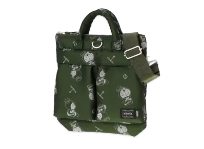 PORTER x Doraemon Helmetbag "Olive"
