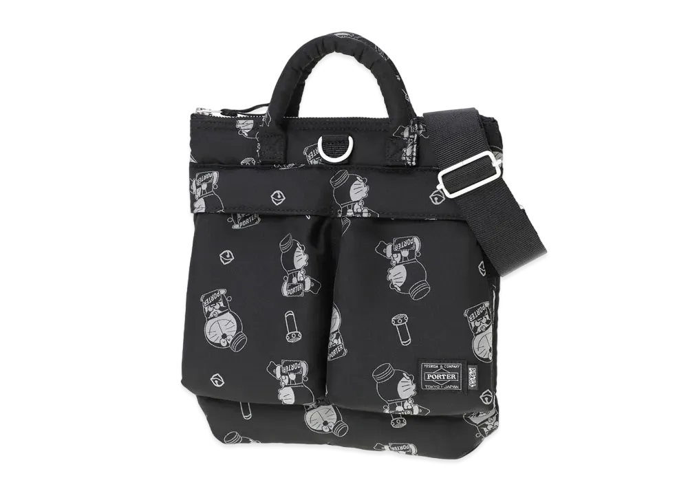 PORTER x Doraemon Helmetbag "Black"