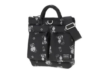 PORTER x Doraemon Helmetbag "Black"