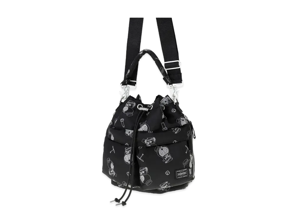 PORTER x Doraemon Tool Bag "Black"