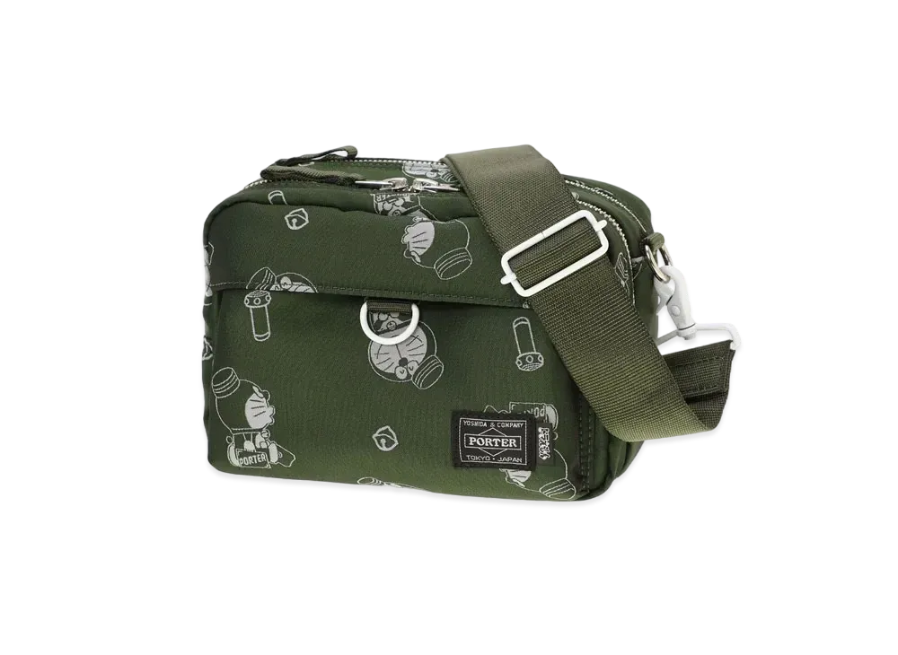 PORTER x Doraemon Shoulder Bag "Olive"