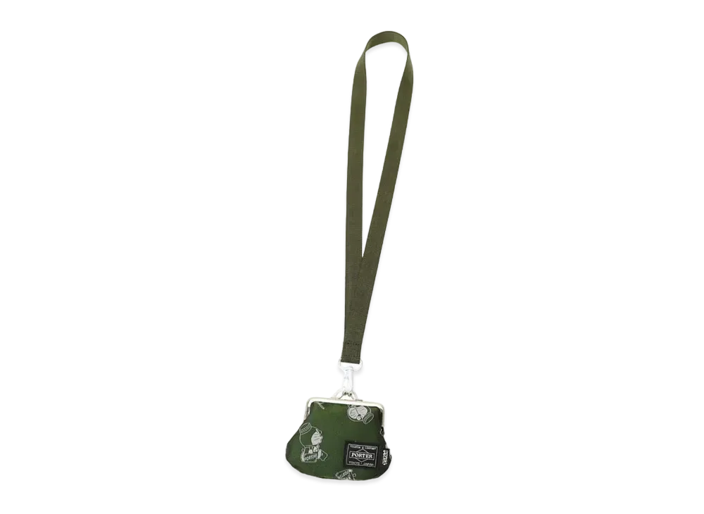 PORTER x Doraemon Coin Case "Olive"
