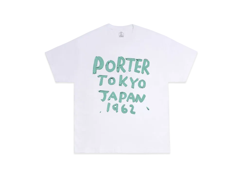 PORTER x Eric Stefanski T-shir #2 "Blue"