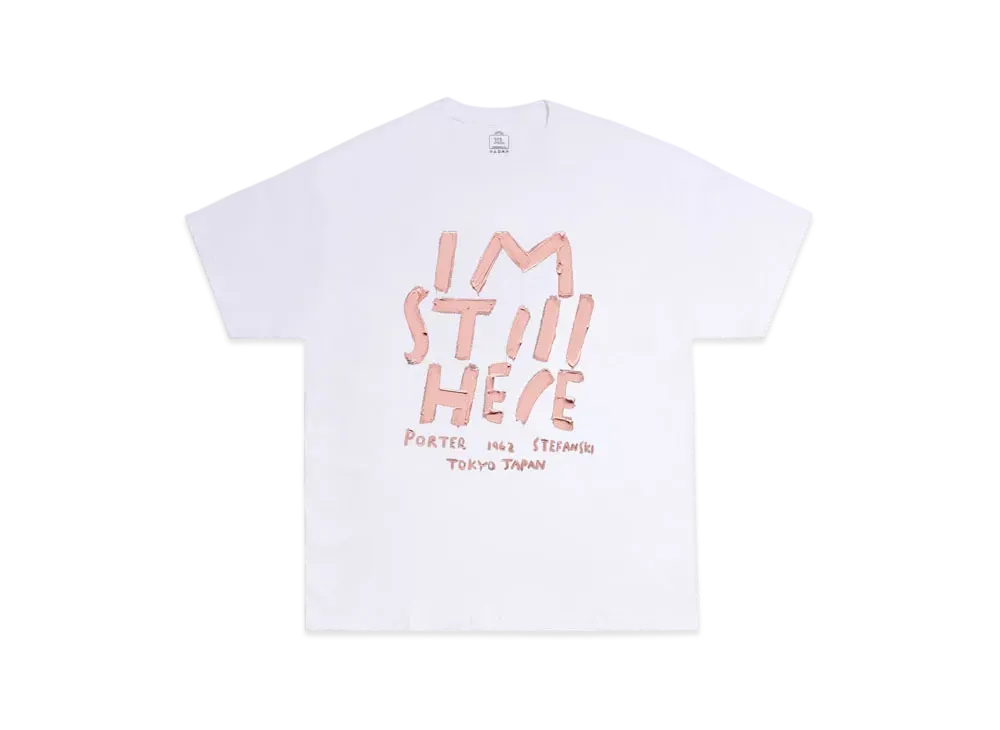 PORTER x Eric Stefanski T-shir #3 "Pink"