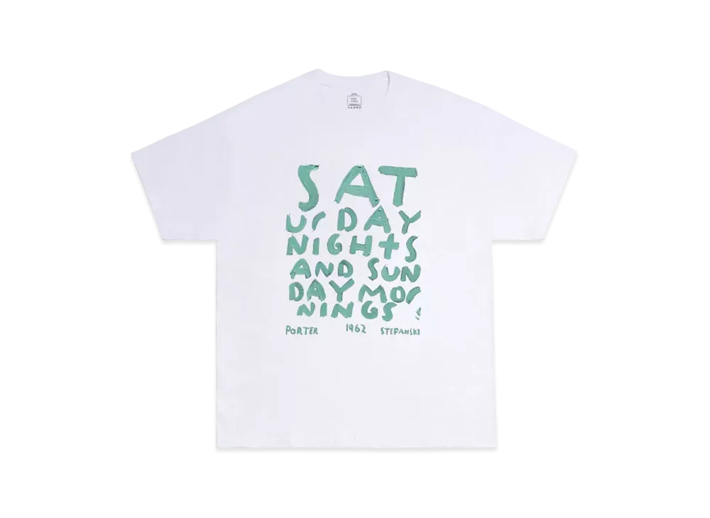 PORTER x Eric Stefanski T-shir #4 "Blue"