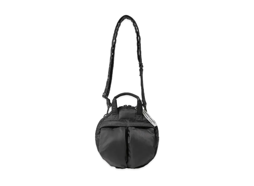 POTR x beautiful people Helmet Bag In Nylon Twill "Charcoal"