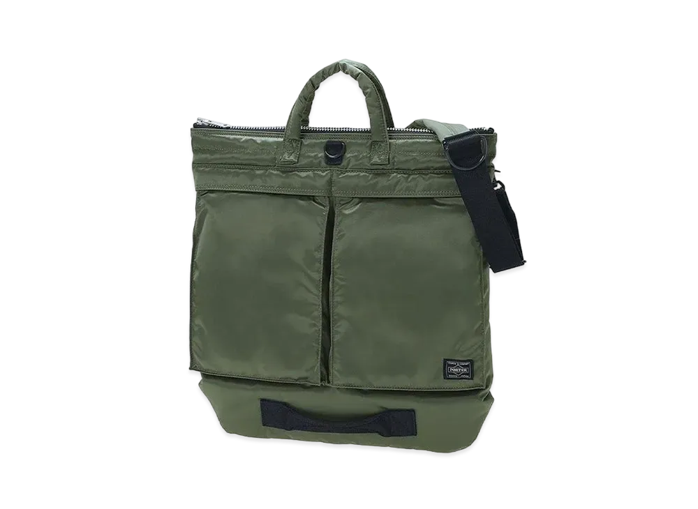 PORTER / PX Tanker 2Way Helmet Bag (L) "Sage Green"
