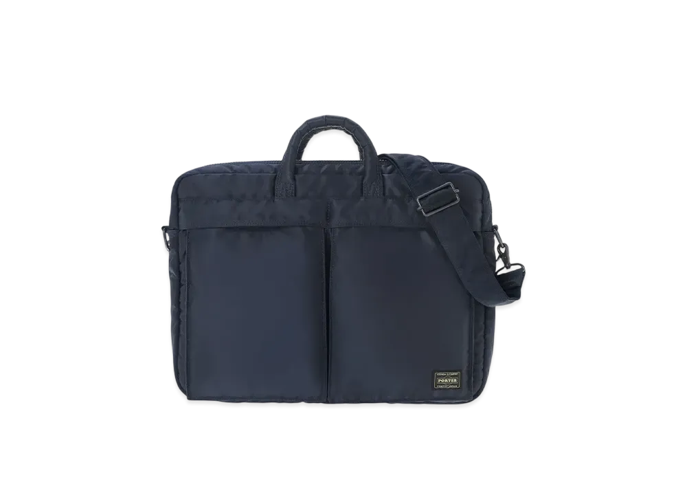 PORTER / TANKER 2way Document Bag "IronBlue"