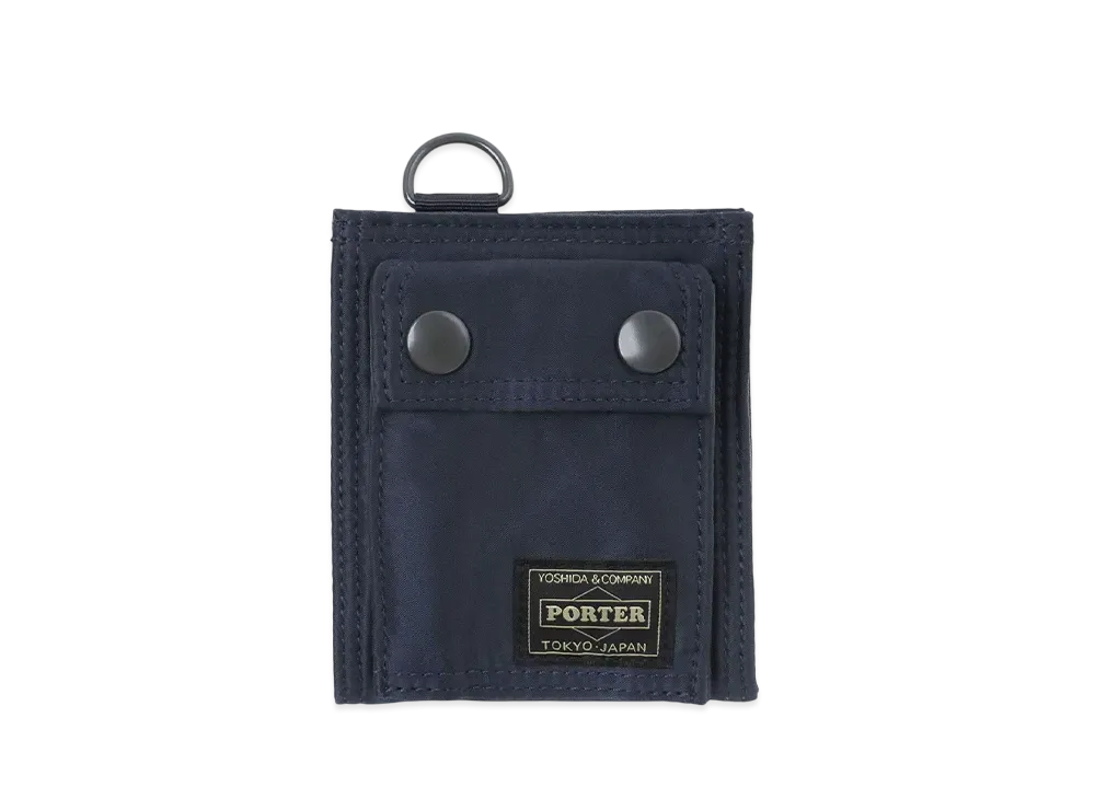 PORTER / TANKER Pocket Wallet "IronBlue"