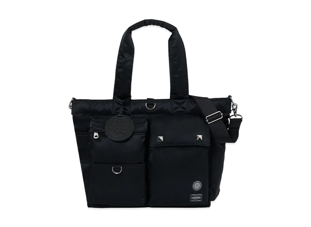 PORTER x KOMIYAMA TOKYO 2Way Tote Bag "Black"
