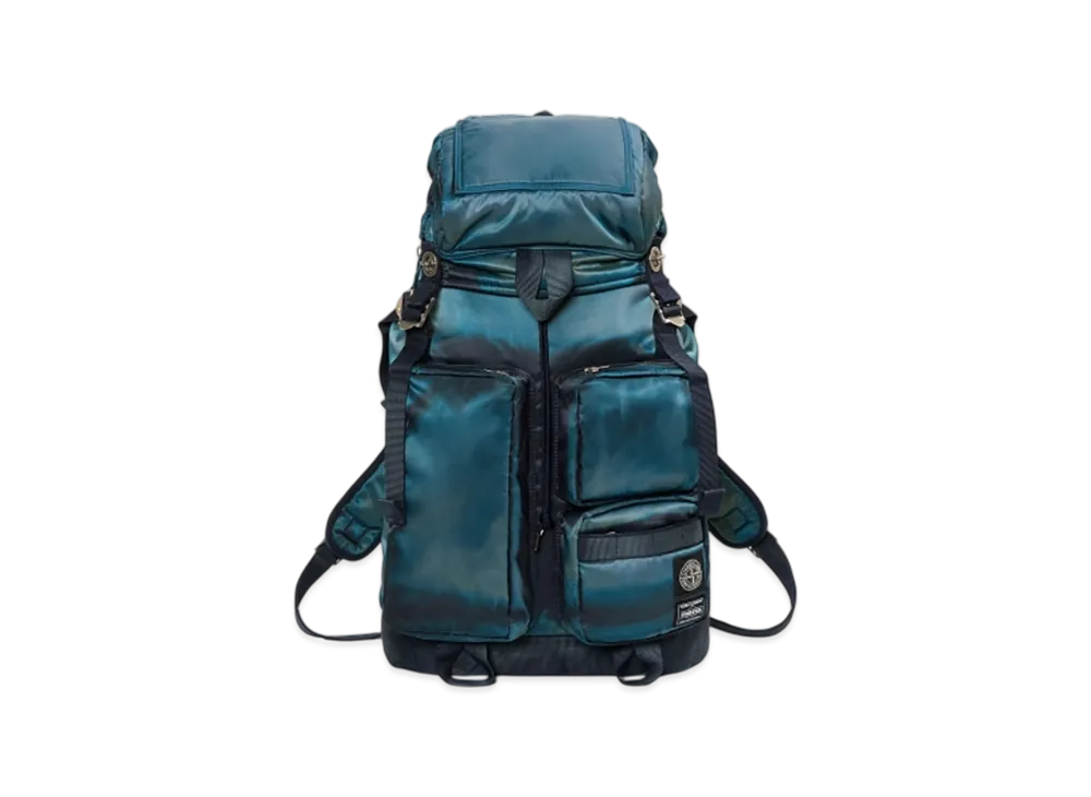 PORTER x Stone Island Backpack "Blue"