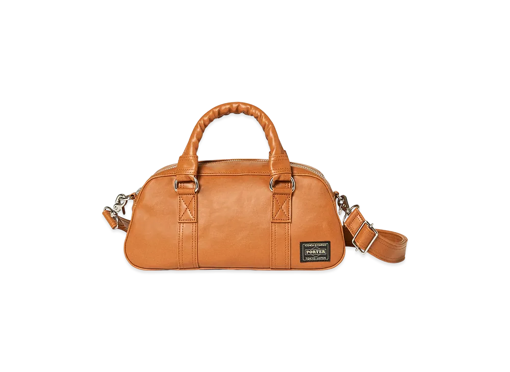 PORTER FREE STYLE Mini Boston Bag "Camel"