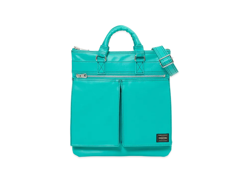 PORTER FREE STYLE Helmet Bag "Turquoise"