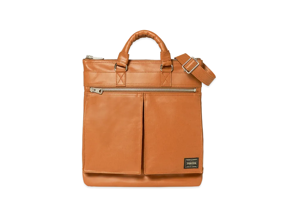 PORTER FREE STYLE Helmet Bag "Camel"