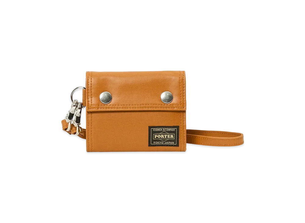 PORTER FREE STYLE Pocket Cord Wallet "Camel"